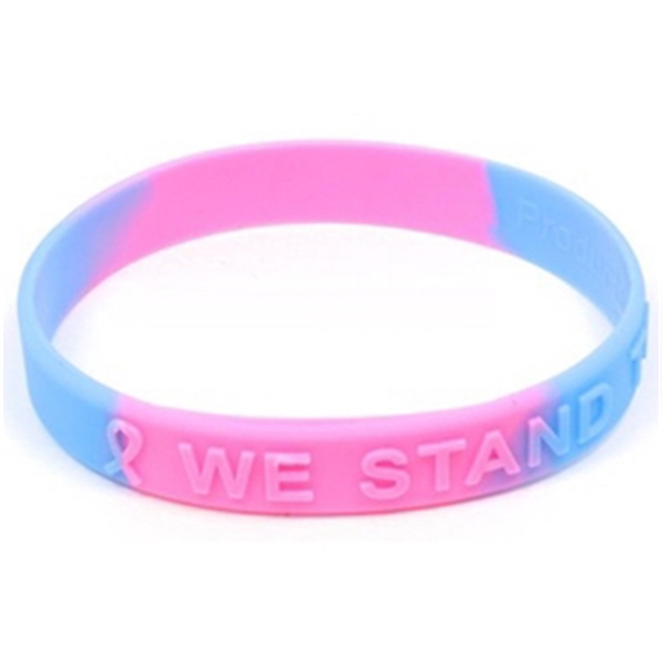 Embossed Silicone Wristbands