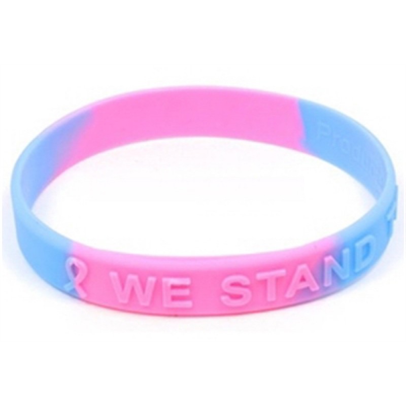 Embossed Silicone Wristbands 