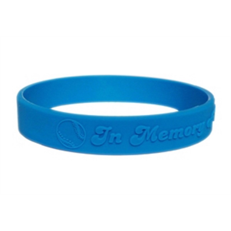 Embossed Silicone Wristbands 