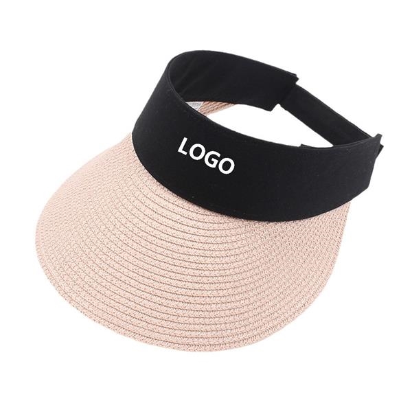 Fashion Women Braid Fabric Straw Hat