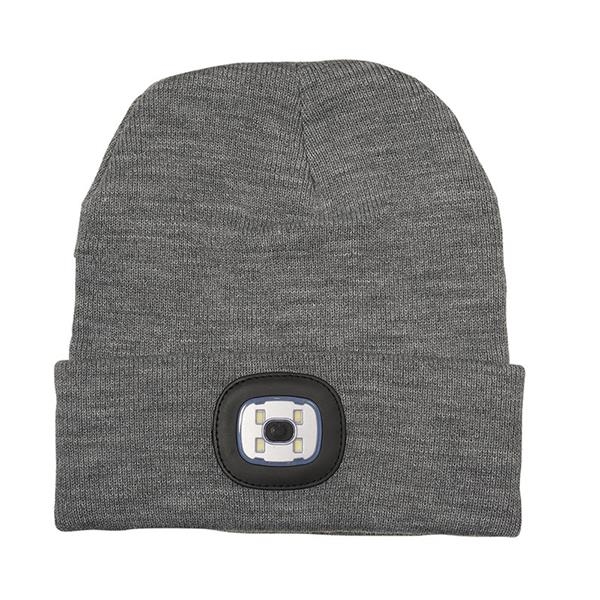 Acrylic beanie with LED lights