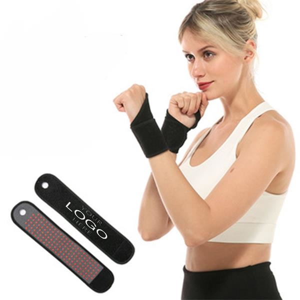 Adjustable sports compression wristband