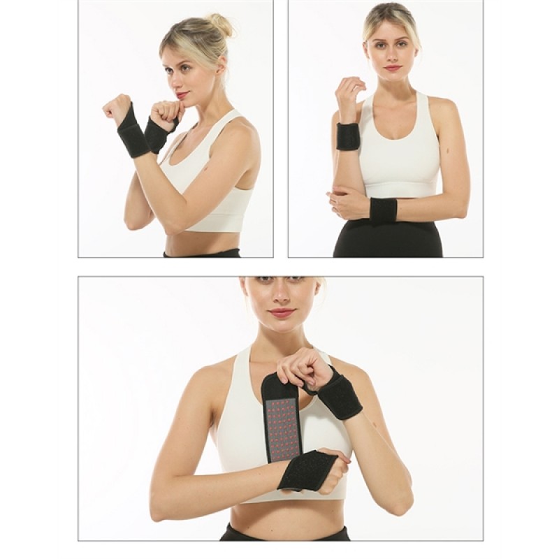 Adjustable sports compression wristband 
