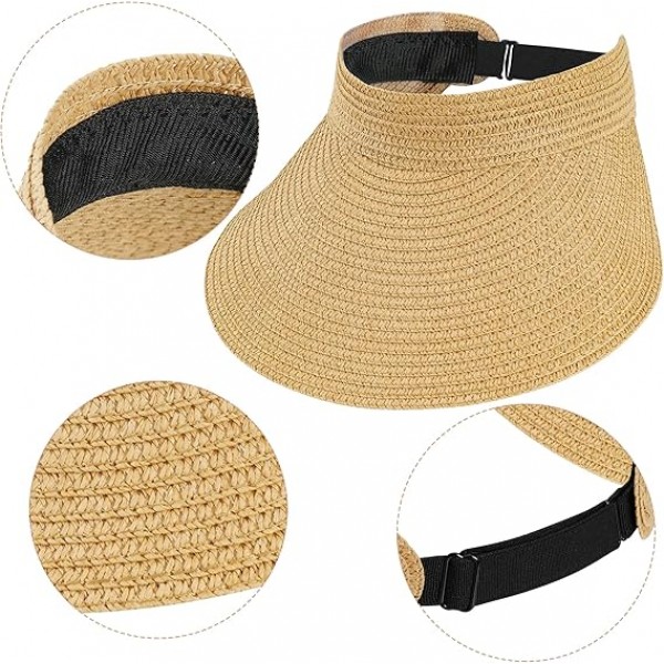  Foldable Straw Sun Hat