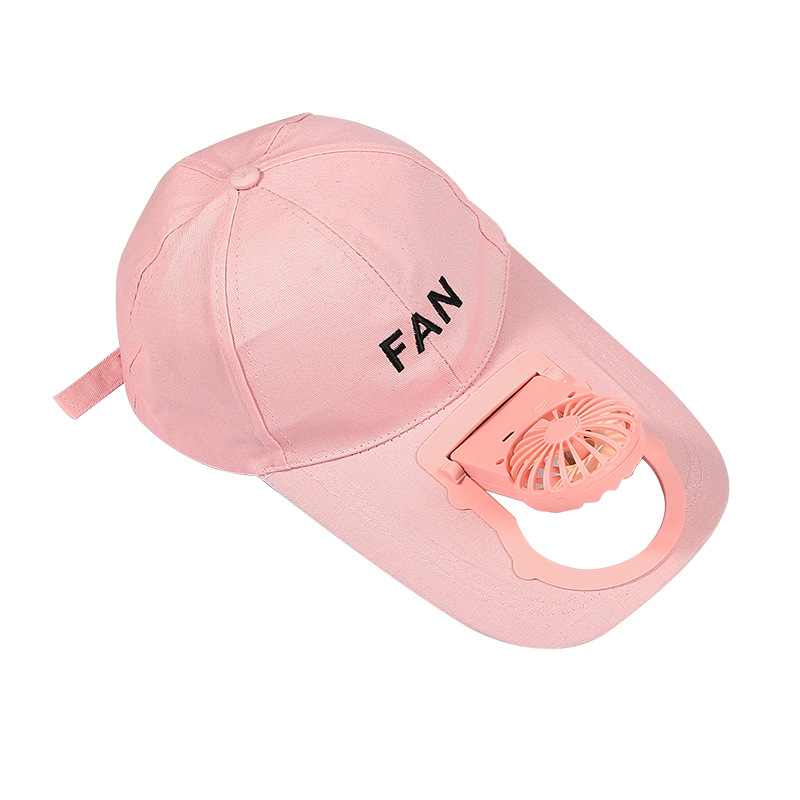 USB Charging Fan Sunshade Cap 