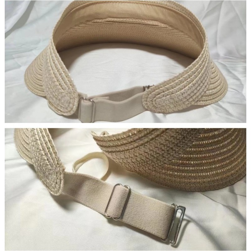  Foldable Straw Sun Hat 