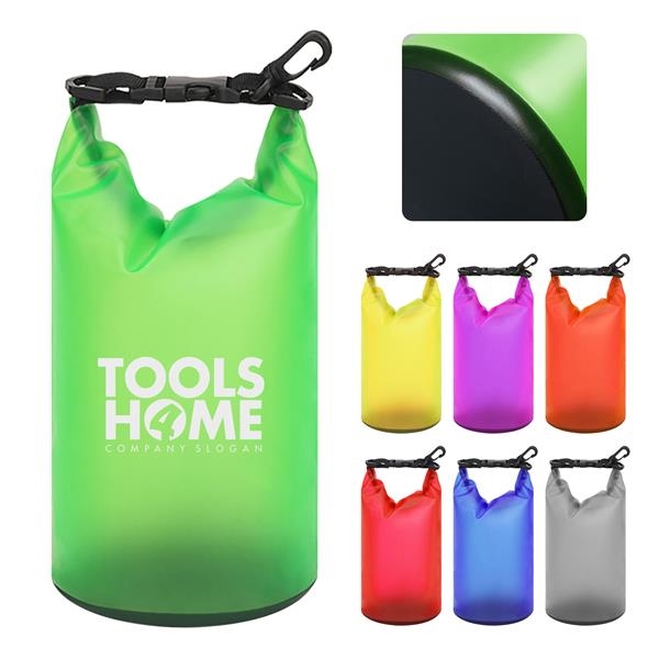 2 Liter Transparent Waterproof Dry Bag