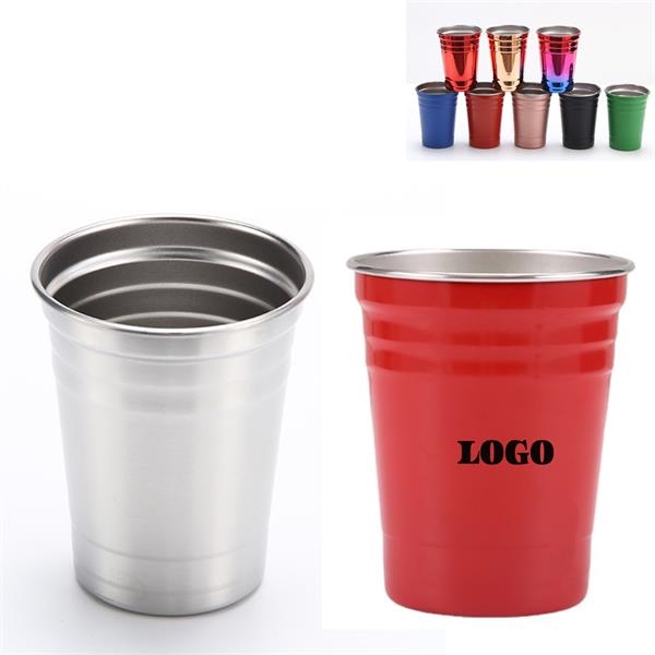 16 Oz. Stainless Steel beer Cup