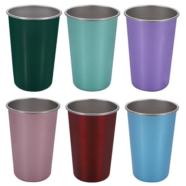 17 Oz Stainless Steel Shatterproof Pint Cup