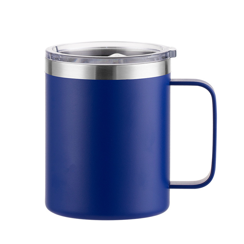 12 oz Vacuum Insulated Coffee Mug with Handle 