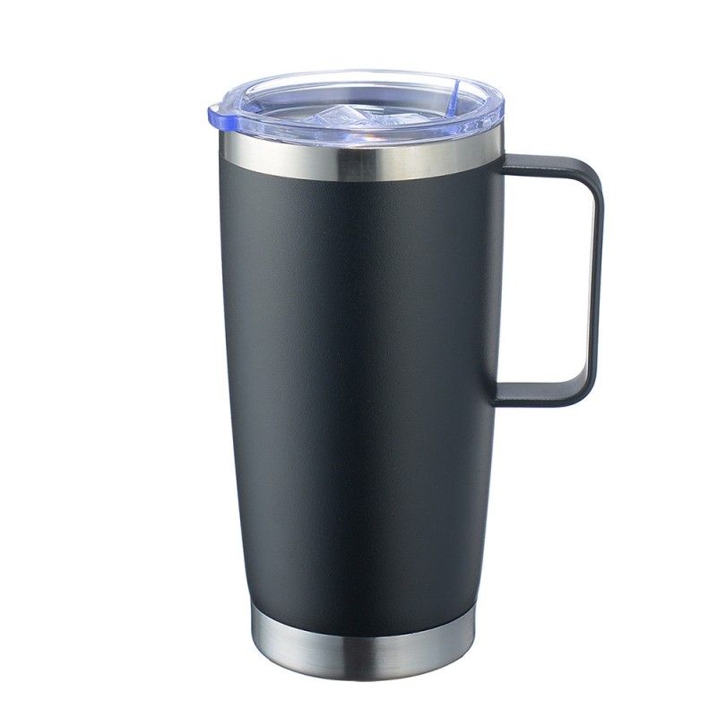 20oz Vacuum Insulated Stainless Steel Tumbler with Handle 