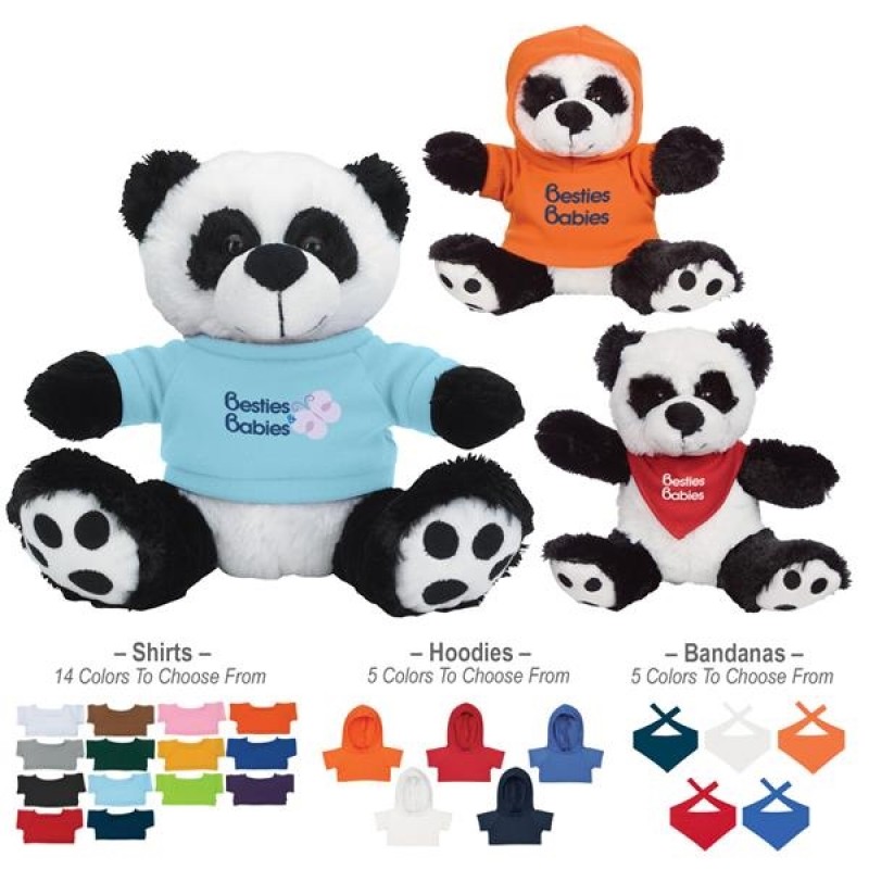 8 1/2" Big Paw Panda 