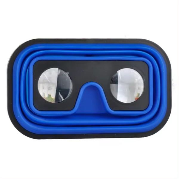 Foldable Silicone 3D VR Glasses 