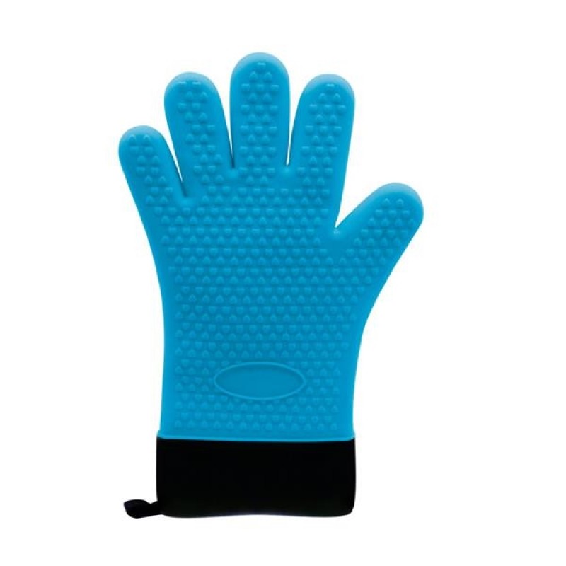 Kitchen Heat-Insulating Silicone Gloves 