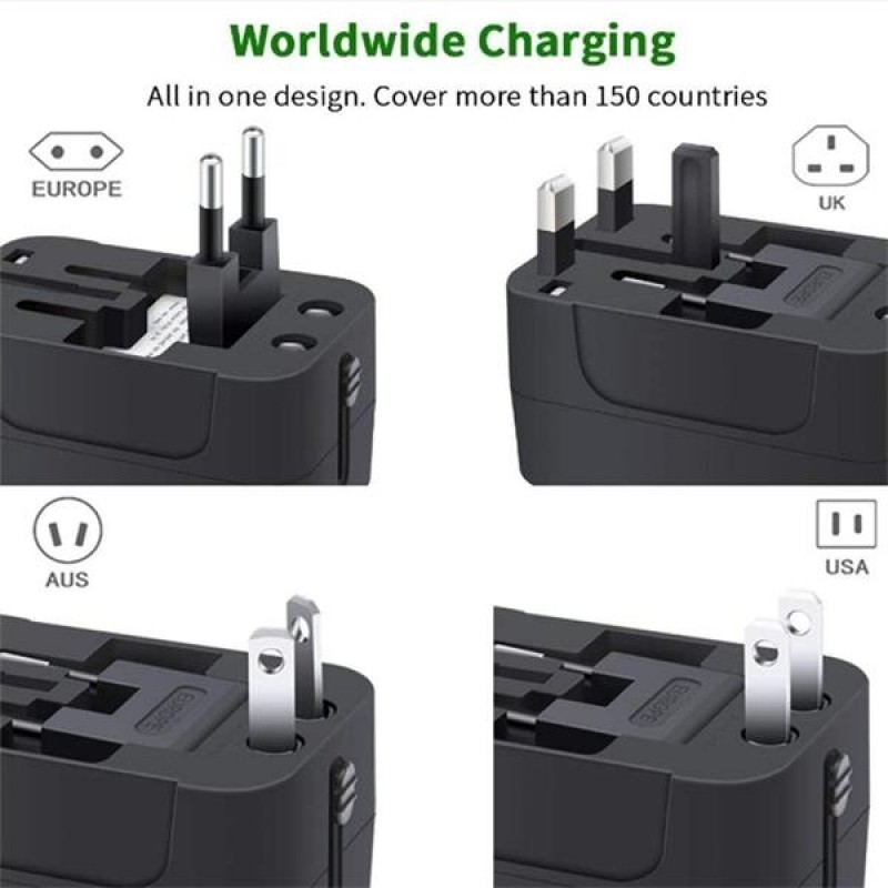 All-In-One Global Travel Adapter 