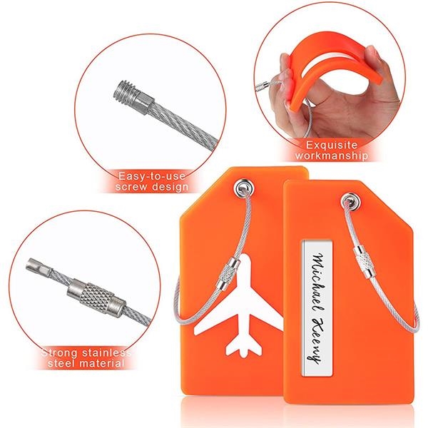 Silicone Luggage Tag
