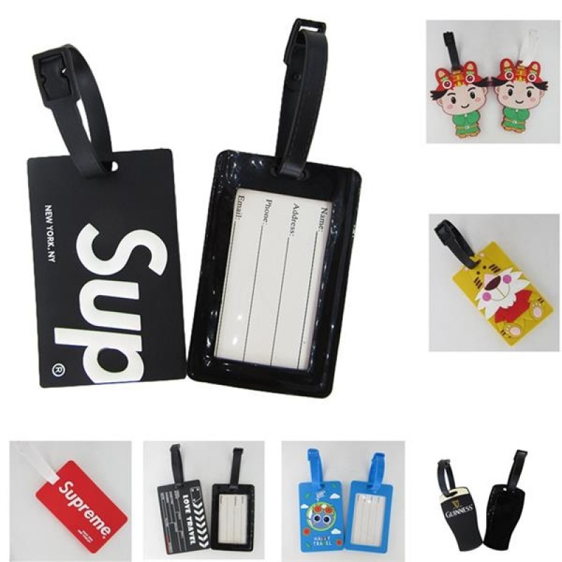 Custom Full Color 3D Baggage Luggage Tags 