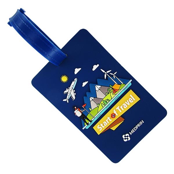 Custom Full Color 3D Baggage Luggage Tags