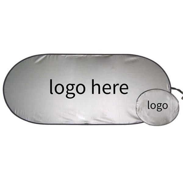 Single Panel Foldable Car Sunshade 