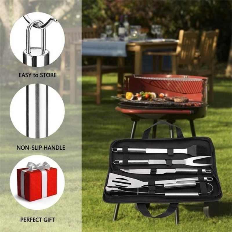5PCS BBQ Grill Tool Set 