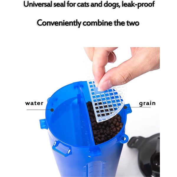 2-in-1 Folding Silicone Pet Bowl
