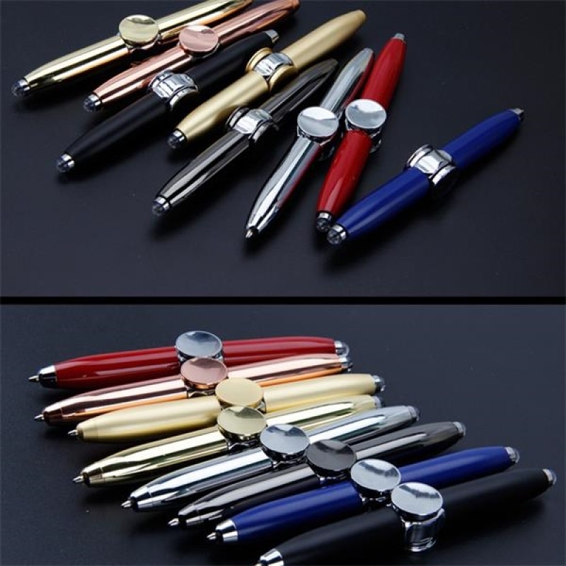 Fidget Spinner Pen With Led Light 