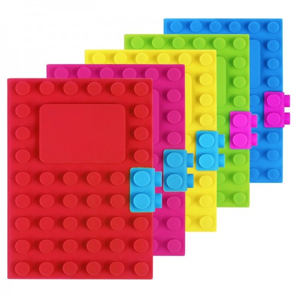 Silicone Building Block Notebook