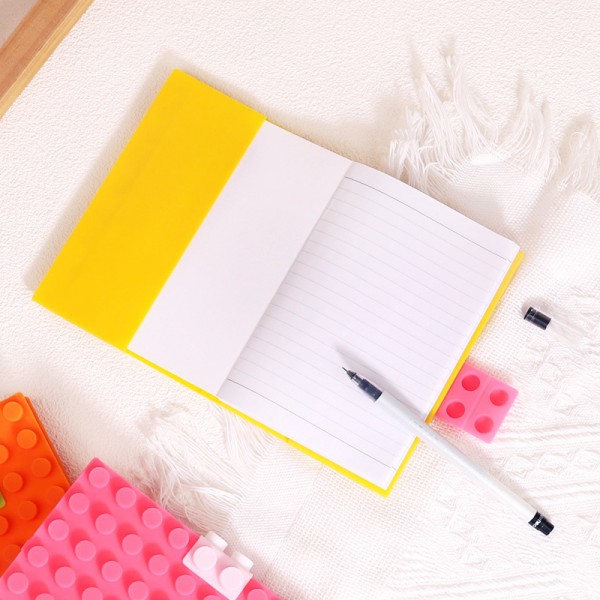 Silicone Building Block Notebook 