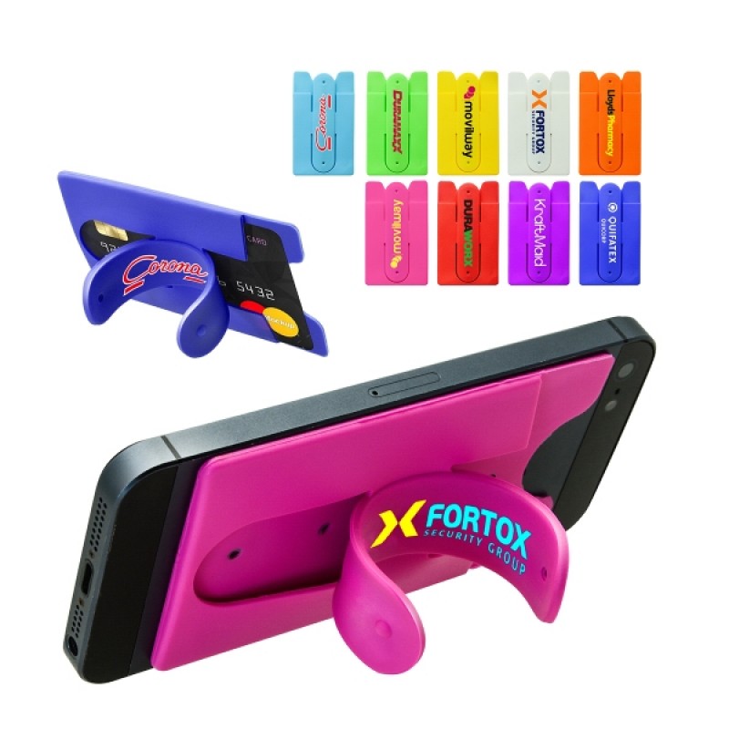 Silicone Stand Card Holder