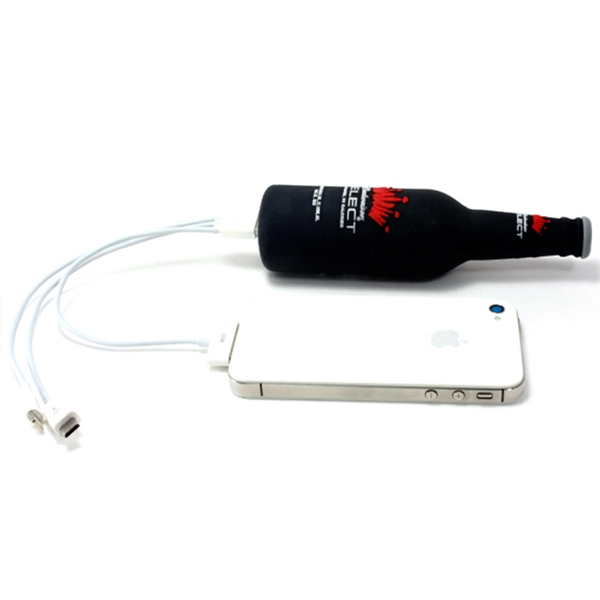 Custom PVC Power Bank - Beer Bottle Shaped