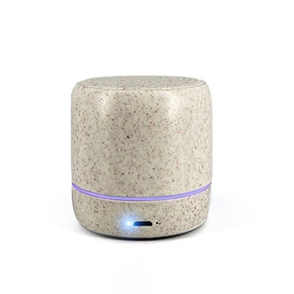 Mini Wheat Straw Bluetooth Speaker