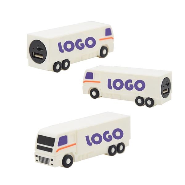 2600 Mah Truck Shaped Power Bank