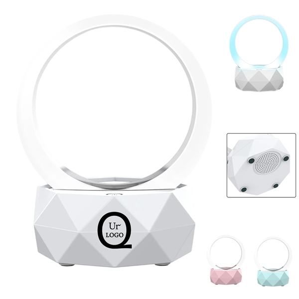 Portable Night Light with Wireless Speaker