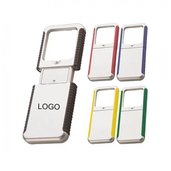Slide Out Magnifier with Light