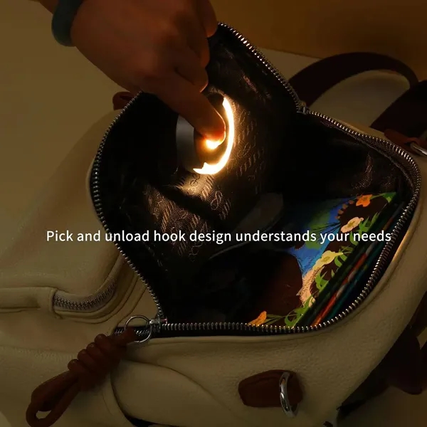 Touch-Sensitive Clip-On LED Light for Bags