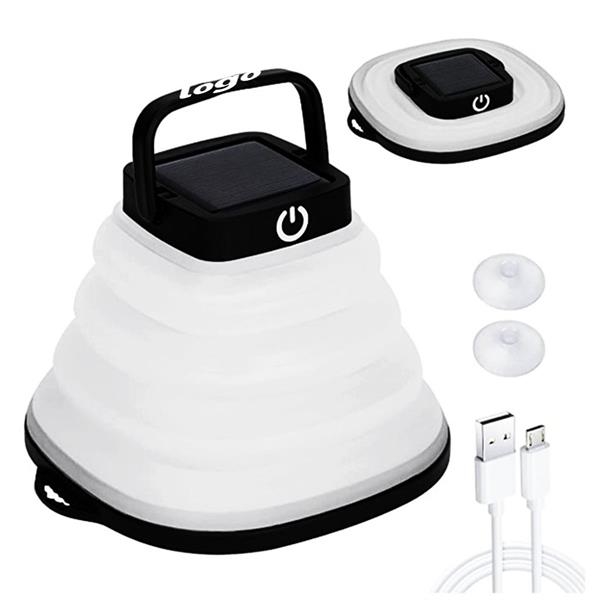 Collapsible LED Solar Camping Lantern